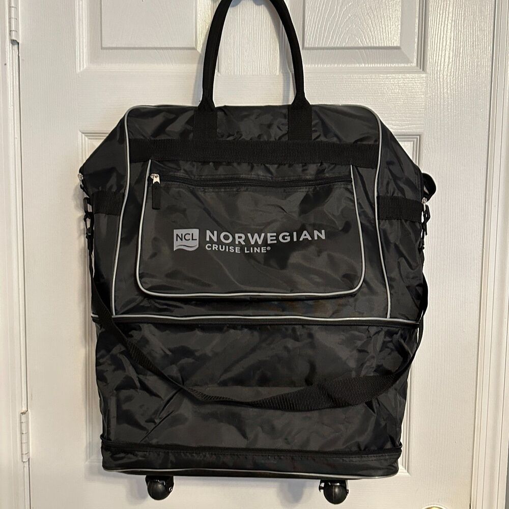 Norwegian Cruise Line Branded Expandable Rolling Bag - Picture 3 of 6